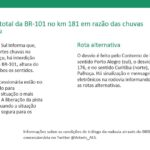 Interdição Preventiva no Morro dos Cavalos (BR 101) a Partir das 11h de Hoje (17)